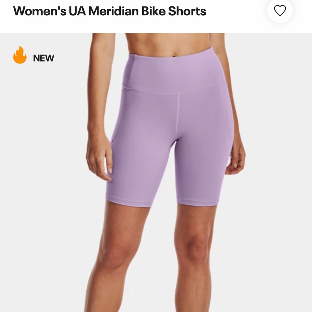 UNDER ARMOUR MERIDIAN SHORTS NWT